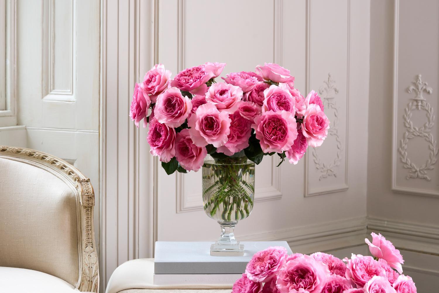 Pink Rose Anniversary Bouquets