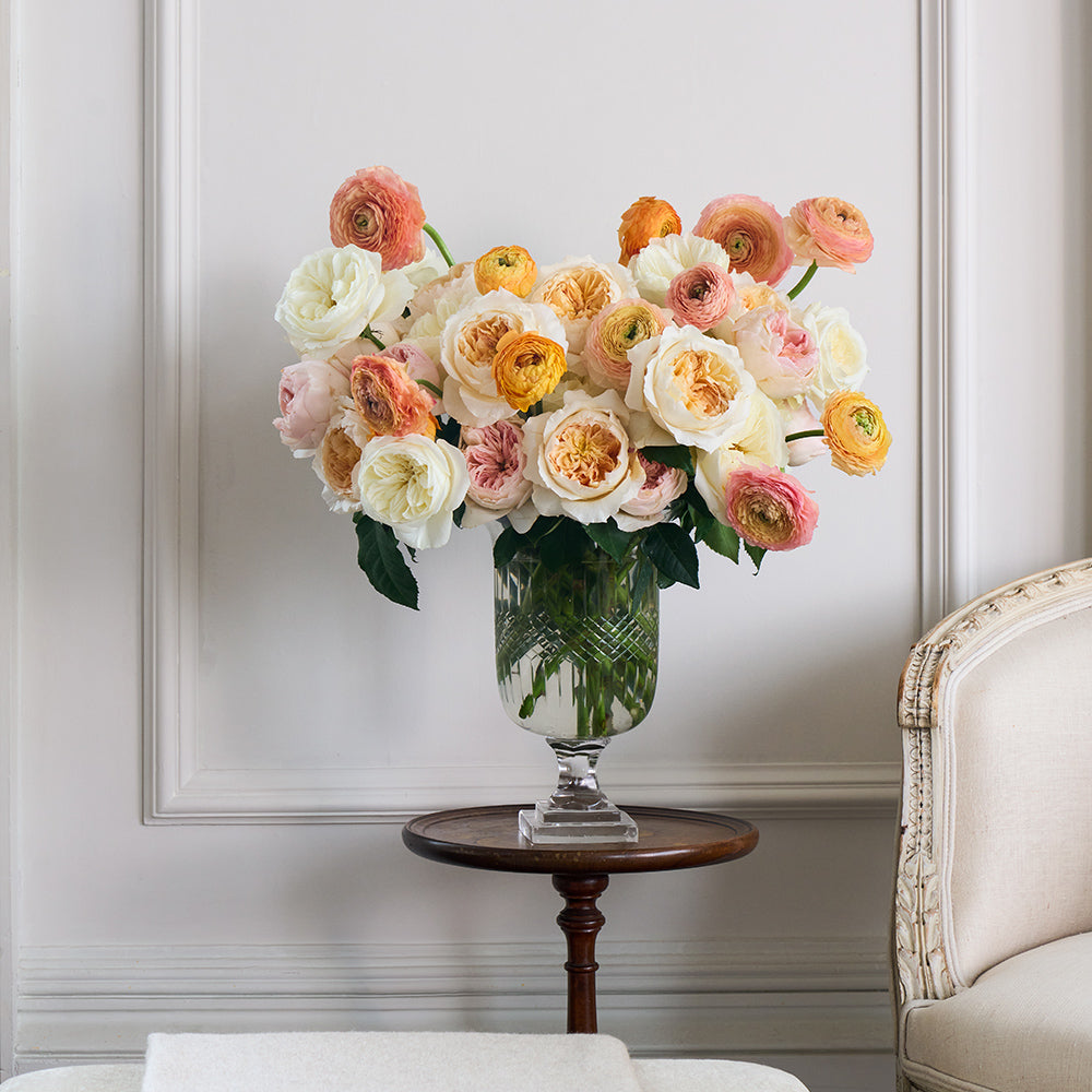 Birthday Gift Bouquet Citrus Linen