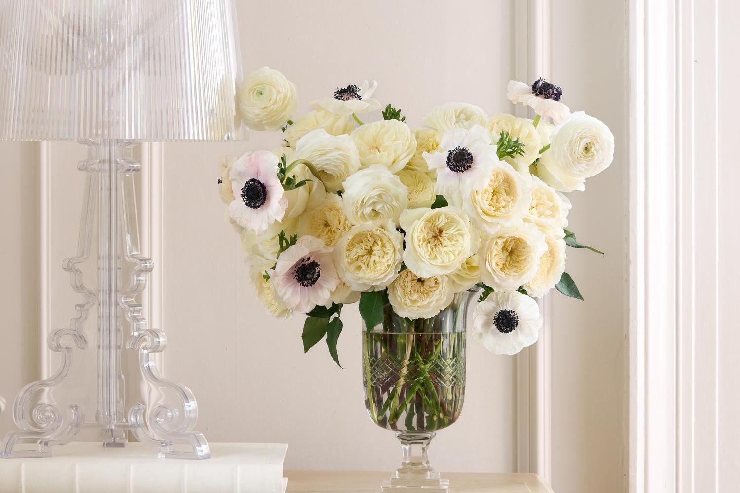 White Sympathy Bouquet