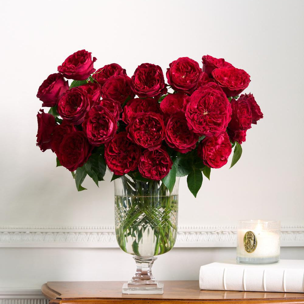 Red rose floral arrangement