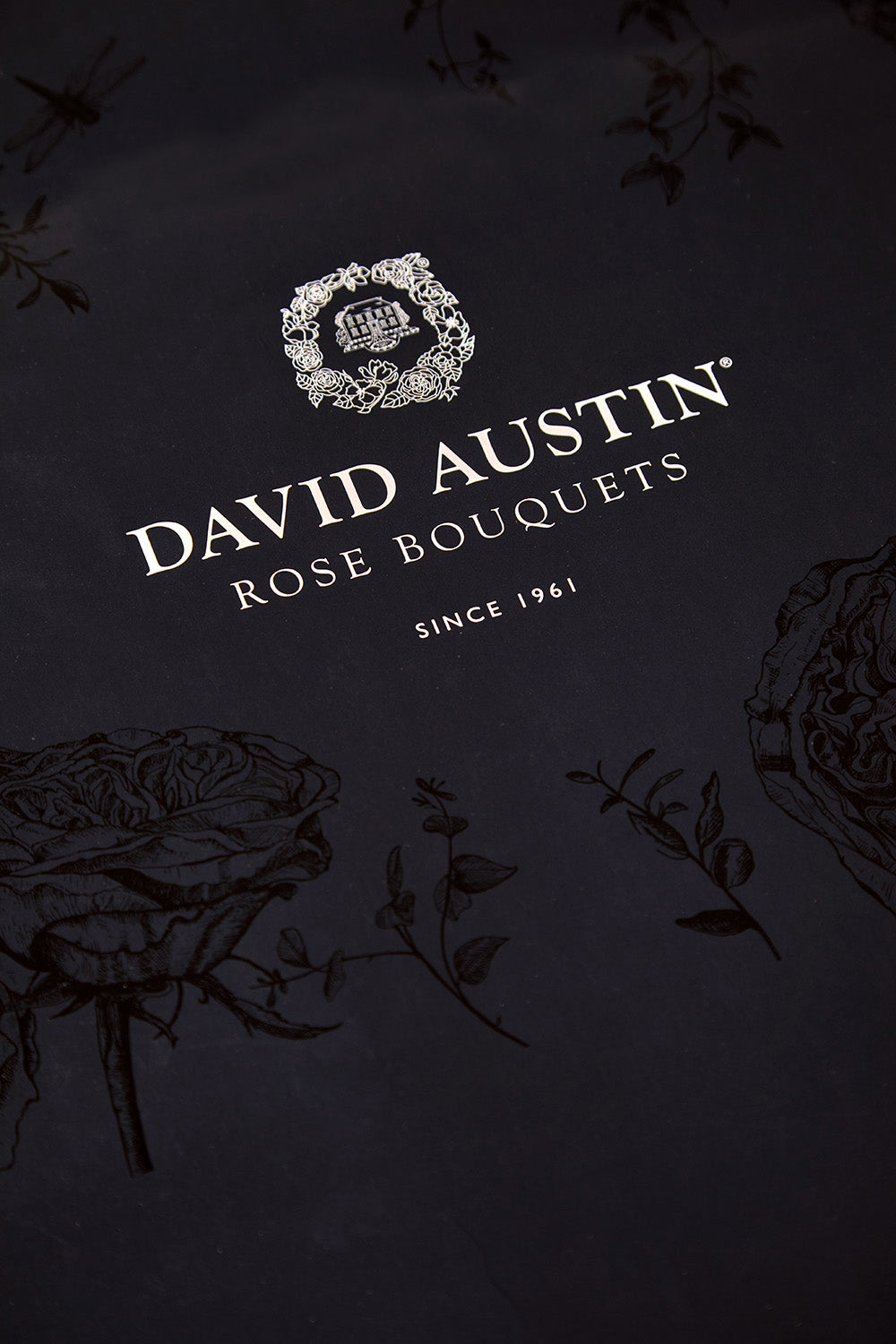 David Austin Rose Bouquets Packaging