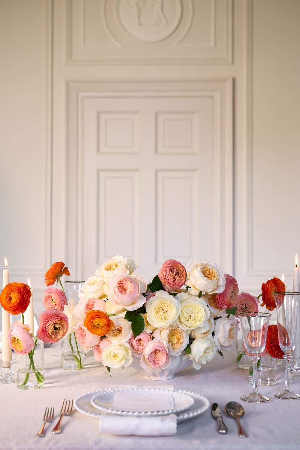 Easter Rose Table