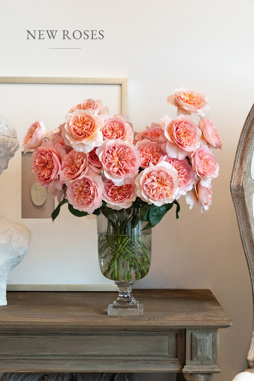 Pink rose arrangement