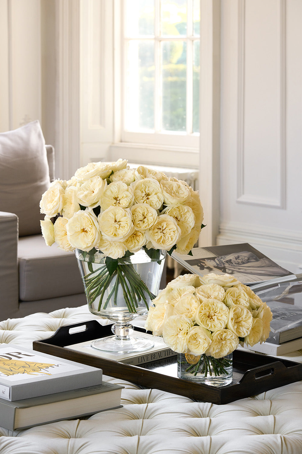 Leonora Rose Bouquet Styling in Your Home