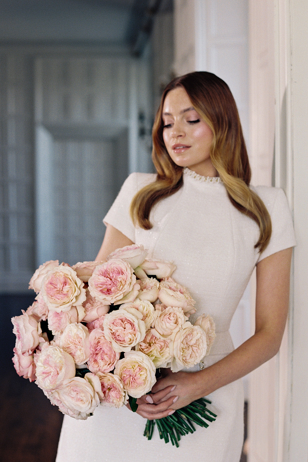 Keira Rose Muse with Oversized Bouquet