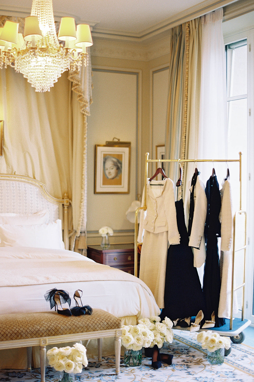 Leonora Rose Muse Couture Clothing in Luxury Hotel