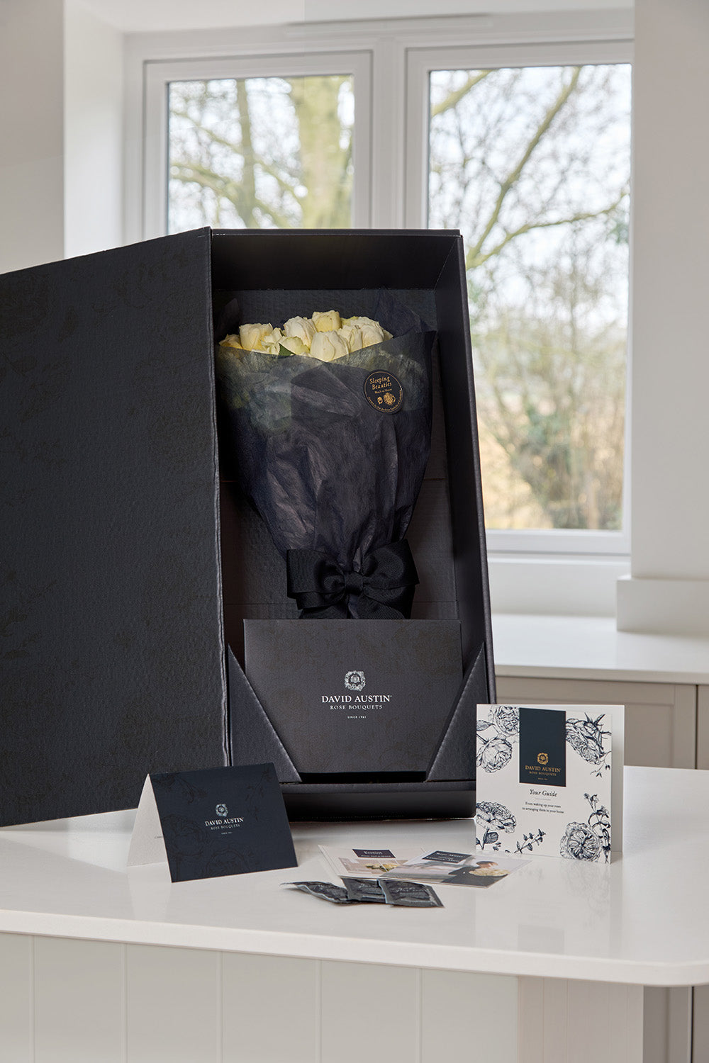 David Austin Rose Bouquets Packaging