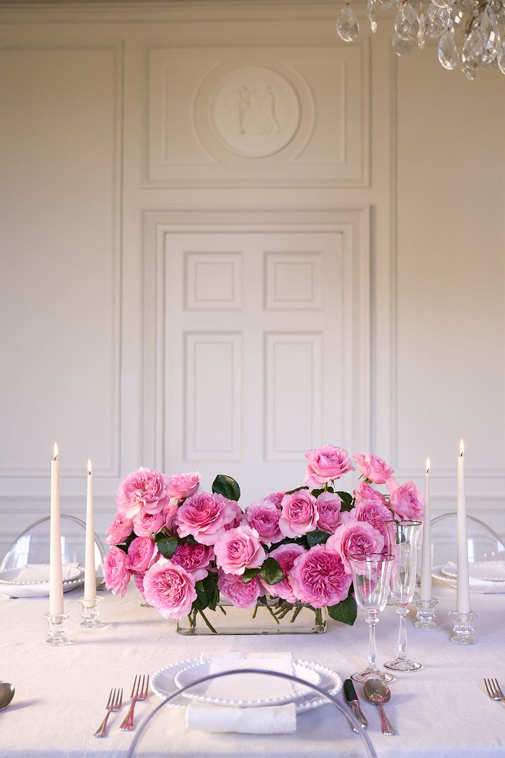 Millicent Roses Urn Table Arrangement
