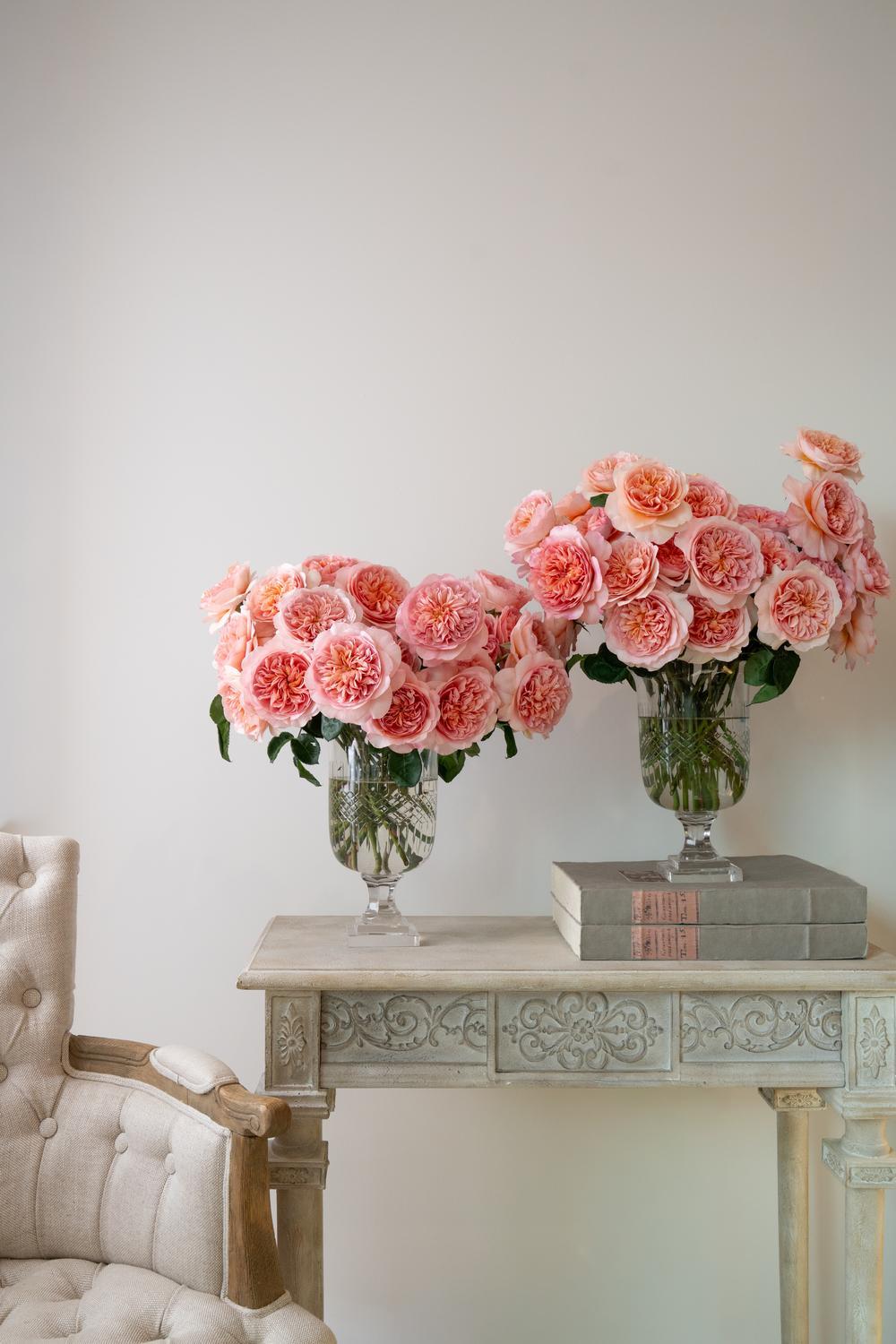 Pink rose arrangement