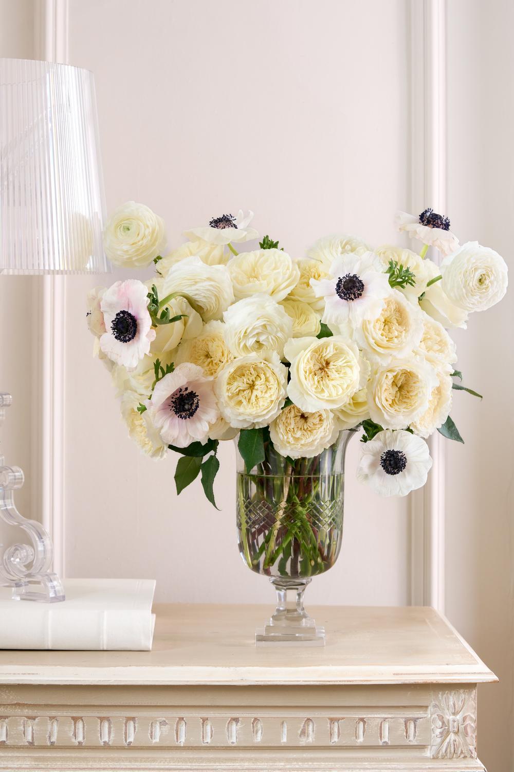 White Sympathy Bouquet