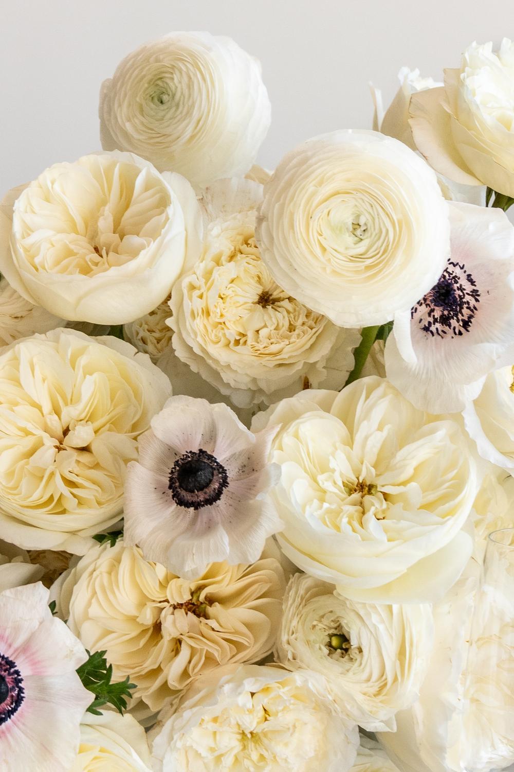 Christmas floral arrangement