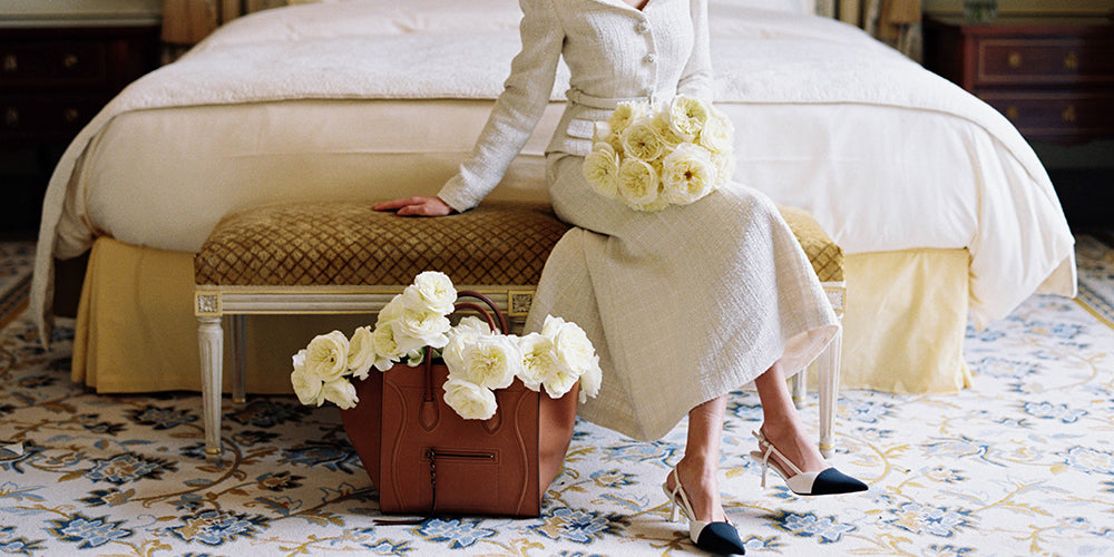 Rosé Muse fake leather outer The Rose Muses | David Austin Rose Bouquets